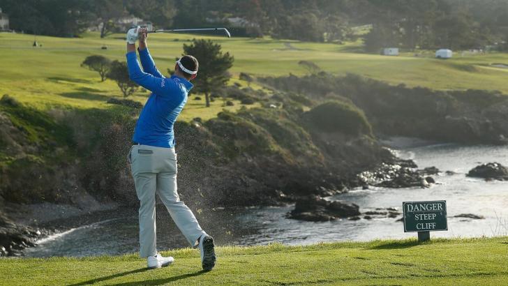 The Pacific Ocean is never far away during the AT&T Pebble Beach Pro-Am
